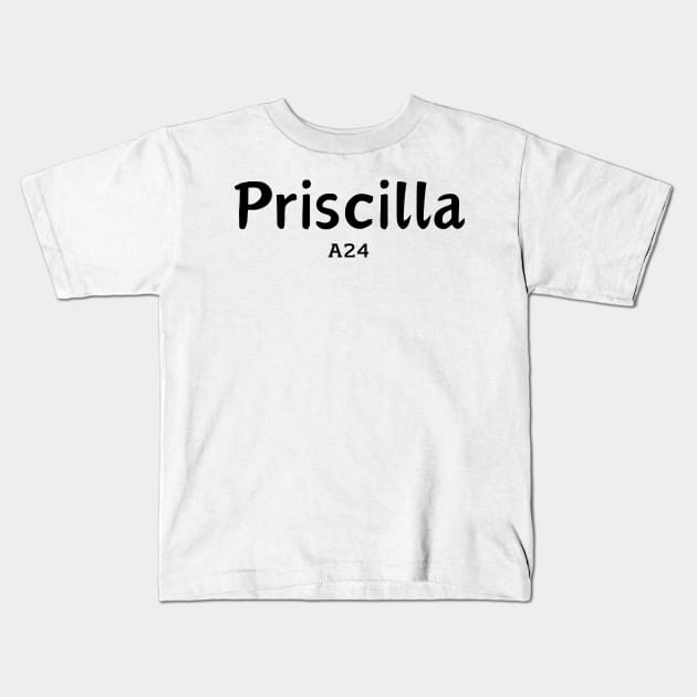 A24 Priscilla film Kids T-Shirt by T-SHIRT-2020